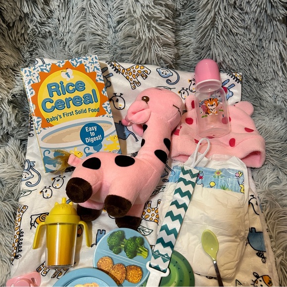 Reborn Baby Girl Doll Cloth Body 3/4 Silicone Vinyl Limbs & Accessories (NEW) - Picture 10 of 15